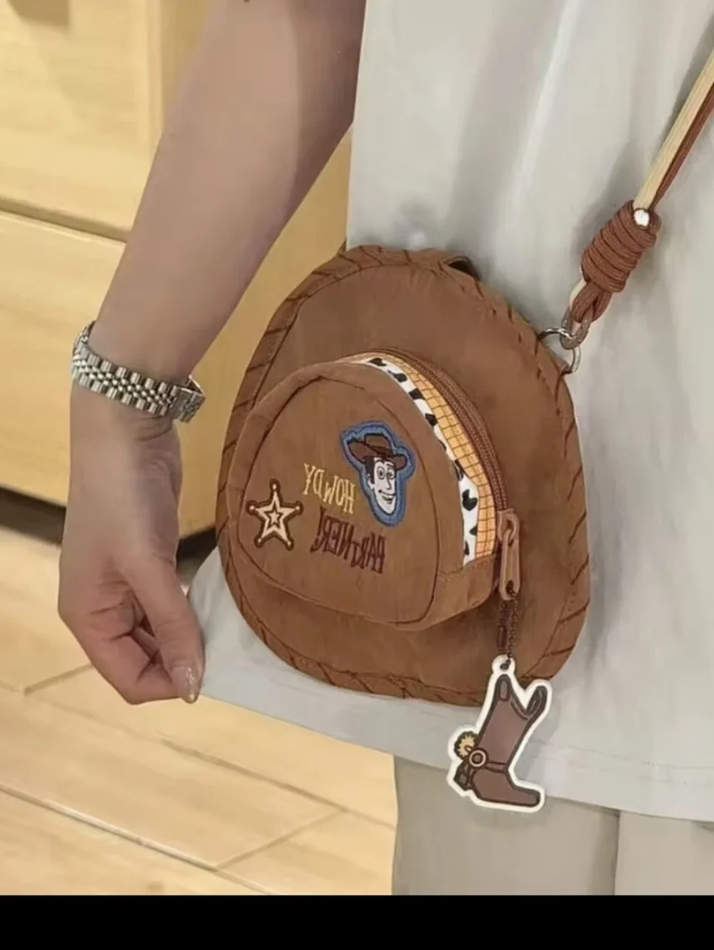 Kids Toy Story Woody Hat Bag Purse